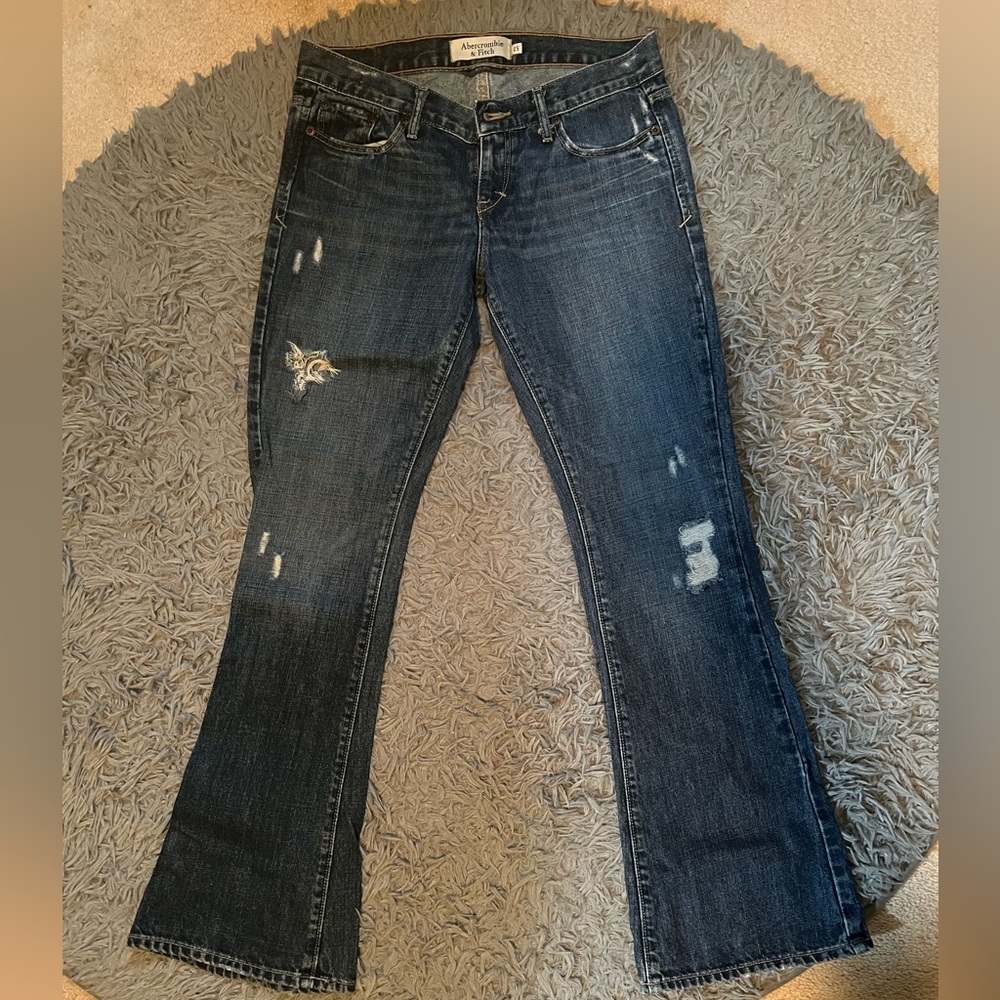 Abercrombie & Fitch jeans. Like new. Smoke free home.